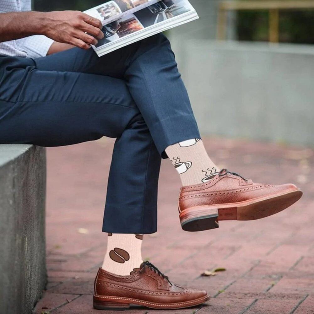 Fashion Statement Socks || 2 pairs || EUC